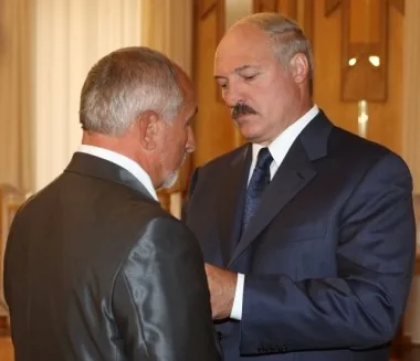 Вручение награды Президентом